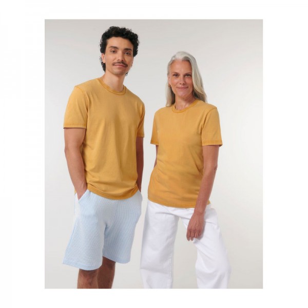 Crafter Vintage unisex t-shirt S G. Dyed Gold Ochre