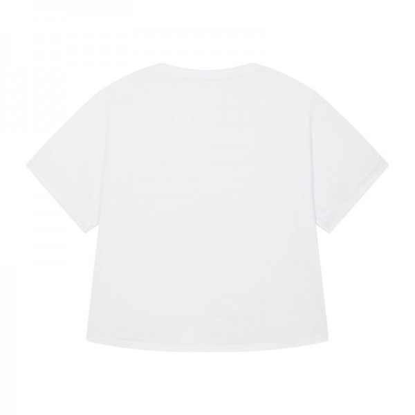 Stella Collider women's rolled sleeve t-shirt L White