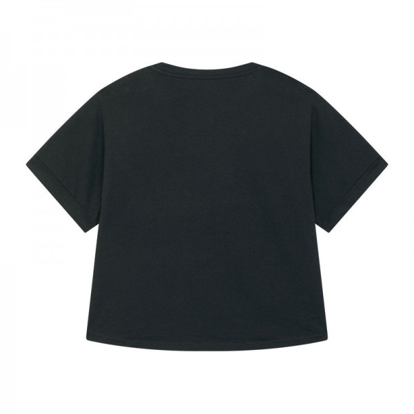 Stella Collider women's rolled sleeve t-shirt M Black