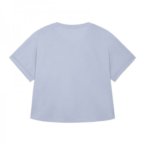 Stella Collider women's rolled sleeve t-shirt M Serene Blue