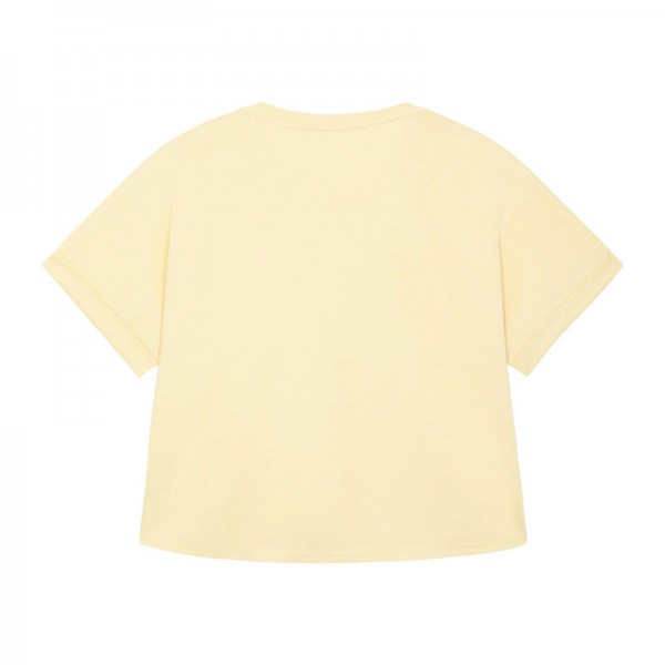 Stella Collider women's rolled sleeve t-shirt M Butter