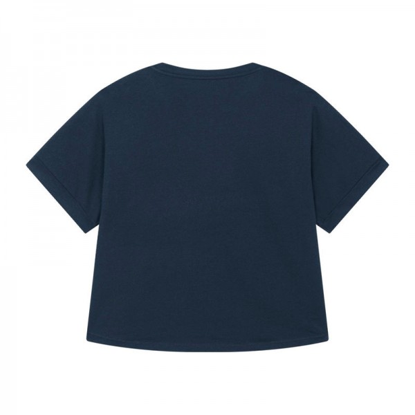 Stella Collider women's rolled sleeve t-shirt 2XL French Navy