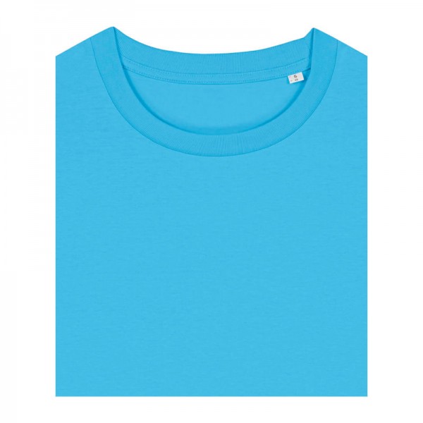 Stella Muser women's t-shirt S Aqua Blue