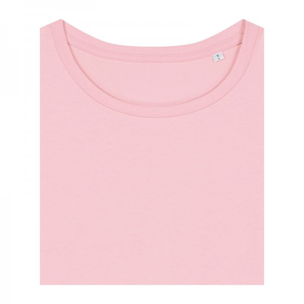 Stella Serena women's scoop neck t-shirt M Cotton Pink