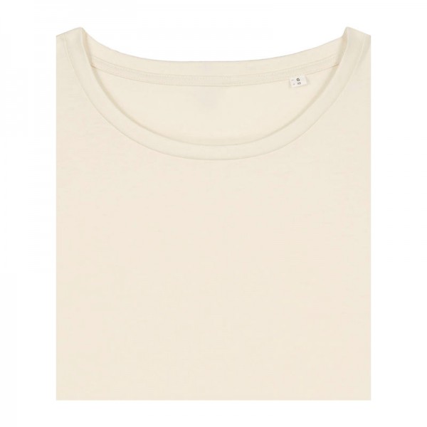 Stella Serena women's scoop neck t-shirt M Natural Raw