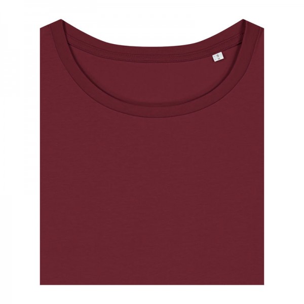 Stella Serena women's scoop neck t-shirt XS Burgundy