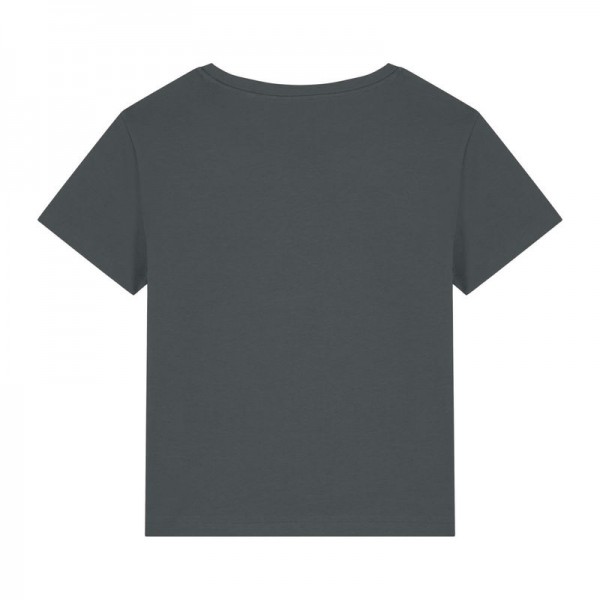 Stella Serena women's scoop neck t-shirt S Anthracite