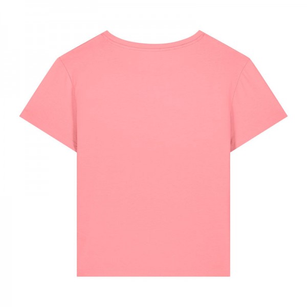 Stella Serena women's scoop neck t-shirt S Pink Joy