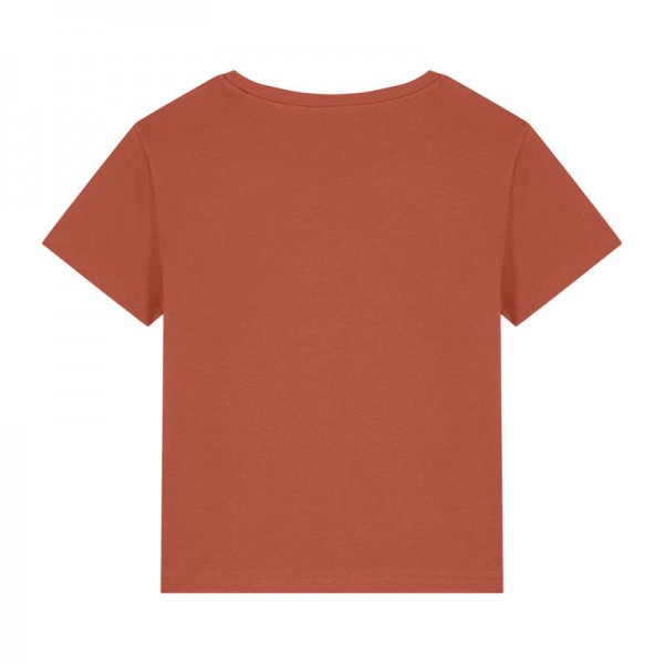 Stella Serena women's scoop neck t-shirt L Heritage Brown