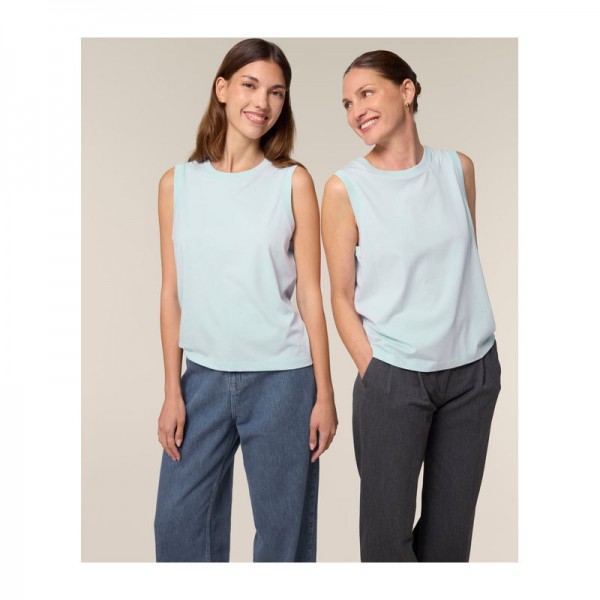 Stella Mia women's Tank Top XL Blue Ice