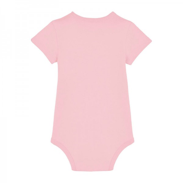 The babies' body short sleeves 3-6 m/62-68cm Cotton Pink
