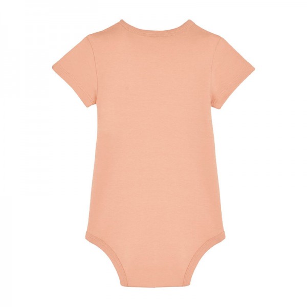 The babies' body short sleeves 6-9 m/68-74cm Fraiche Peche