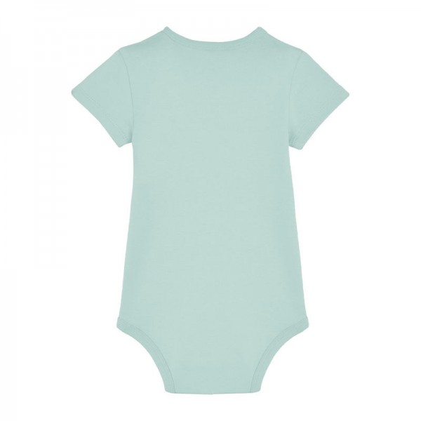 The babies' body short sleeves 12-18 m/80-86cm Caribbean Blue