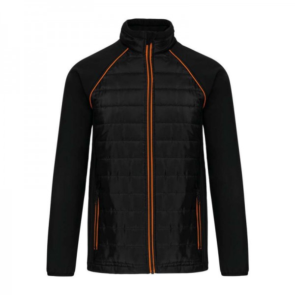 UNISEX DUAL-FABRIC DAYTODAY JACKET XL Black/Orange