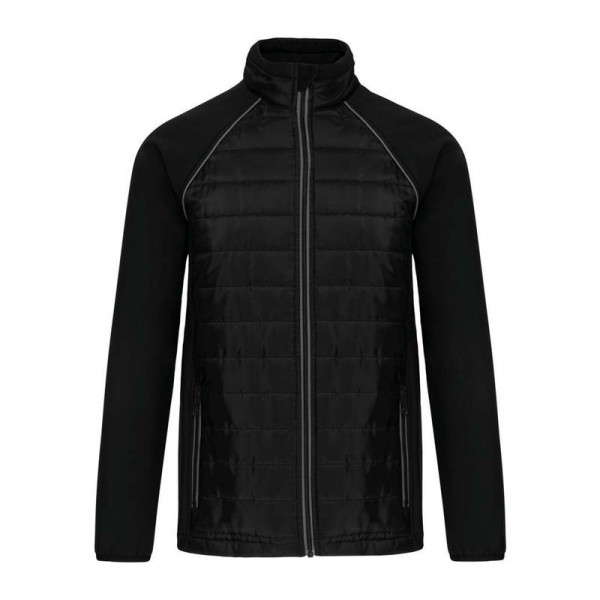 UNISEX DUAL-FABRIC DAYTODAY JACKET 5XL Black/Silver