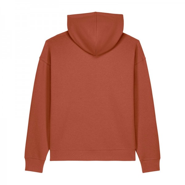 The iconic mid-light relaxed hoodie sweatshirt L Heritage Brown