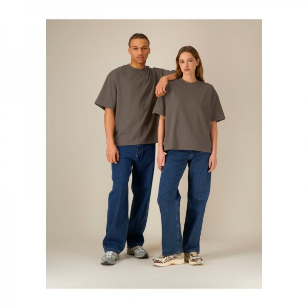 The unisex heavy weight boxy t-shirt XL Mocha