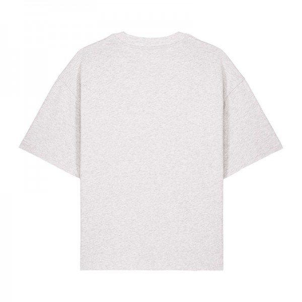 The unisex heavy weight boxy t-shirt S Cool Heather Grey