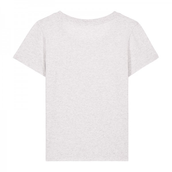The iconic mid-light women’s fitted t-shirt M Cool Heather Grey