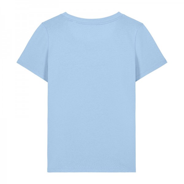 The iconic mid-light women’s fitted t-shirt M Blue Soul