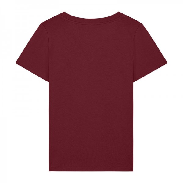 The iconic mid-light women’s fitted t-shirt L Burgundy