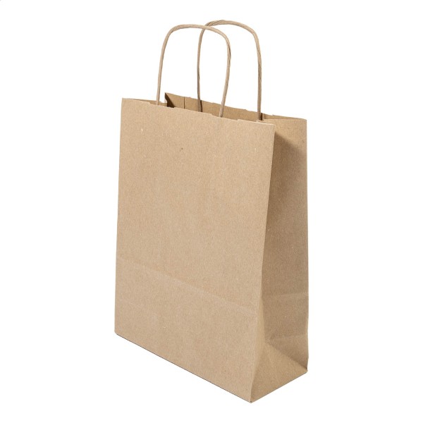 Papbag L pungă de hârtie pentru cadouri, mare  natural